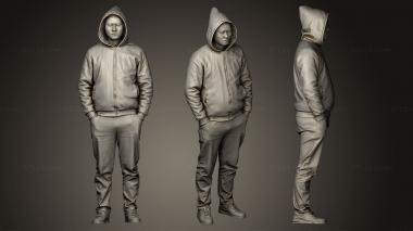 Figurines of people Human3 3d model
